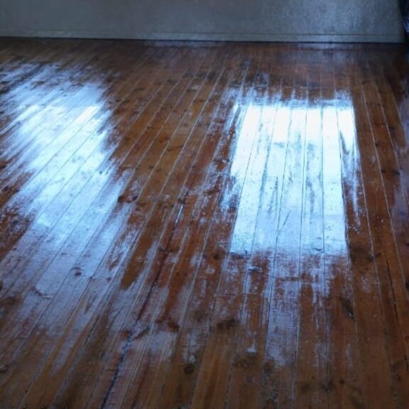 Floor after makeover